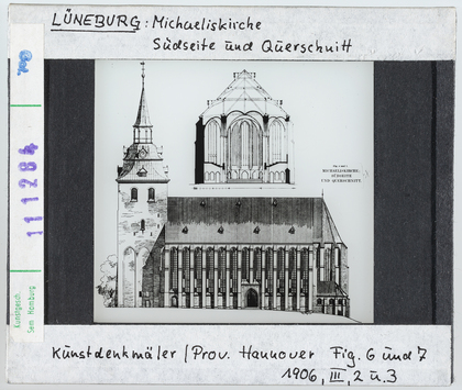 Vorschaubild Lüneburg: Michaeliskirche, Südseite und Querschnitt 